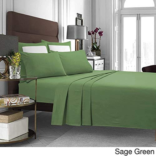 Tribeca Living Solfl170ssqugr Juego De Sábanas De Bolsillo E 1