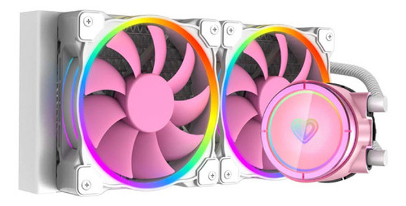 Refrigeración Líquida Pc Id-cooling Pinkflow 240 - 2 Coolers 0