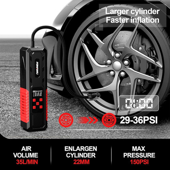 Fowawu 7800mah 150psi Inflador De Neumáticos Compresor De Ai 1