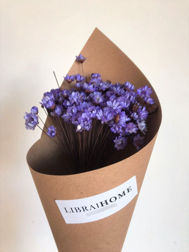 Ramo Flores Secas Natural Preservada Dimantina Mini 1