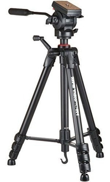 Tripode Sunpak 620840 Video Prom 4 Con Cabezal De Fluido Neg 0