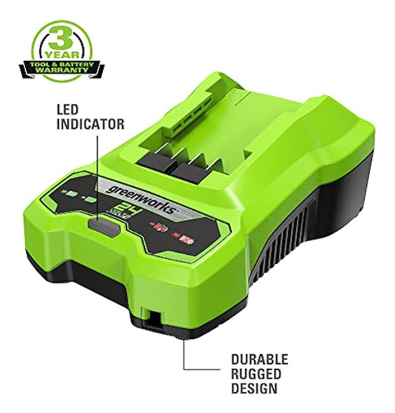 Cargador De Batería Greenworks De 24 V (cargador Original De 1