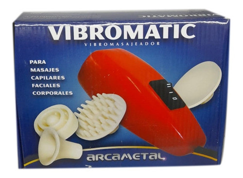Masajeador Vibromatic De Arcametal Corporal Facial Y Capilar 1