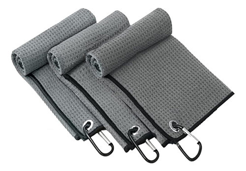 Pack De 3 Toallas De Golf De Microfibra, Fuerte Calidad Abso 0