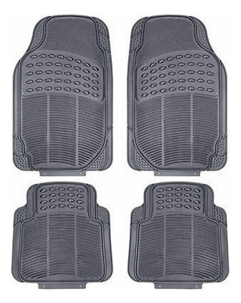 Universal Goma 4pc Coche Piso Tapete Alfombra Alfombras Alfo 1