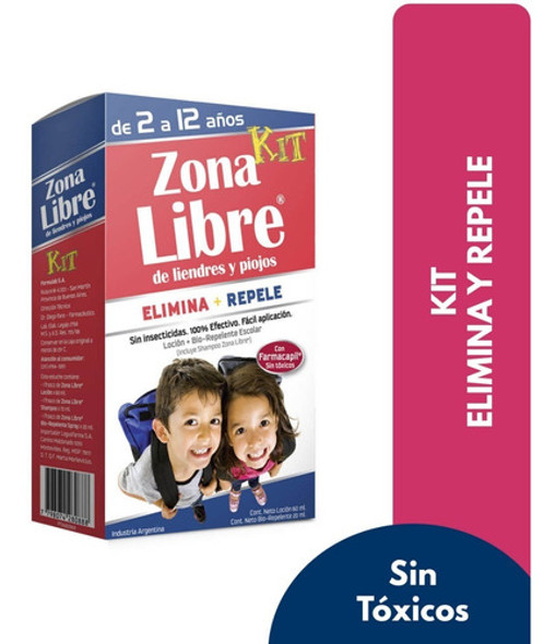 Zona Libre Piojos Liendres Kit Elimina Y Repele 0 Zona Libre Piojos Liendres Kit Elimina Y Repele 0