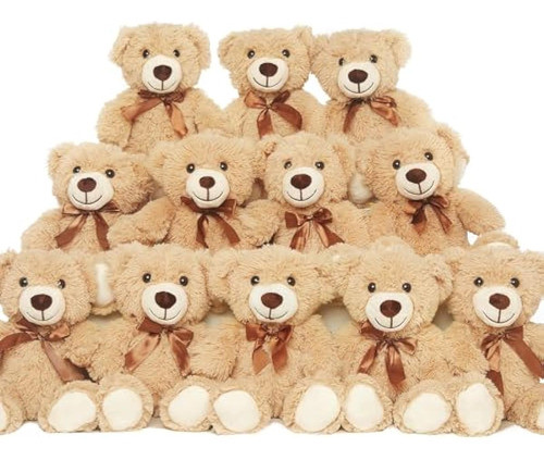 Quaakssi Ositos De Peluche A Granel, 12 Paquetes 0
