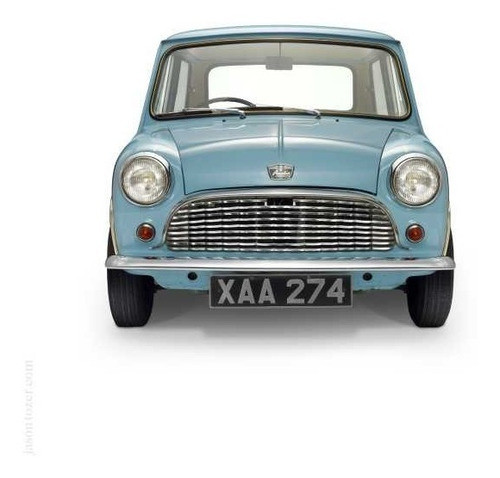 Lámina 45 X 30 Cm. - Autos Clásicos - Austin - Mini Morris 0