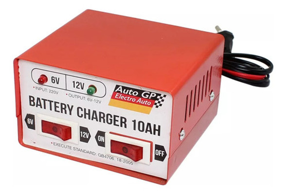 Cargador De Batería Auto 10 Amp - Electroimporta 0