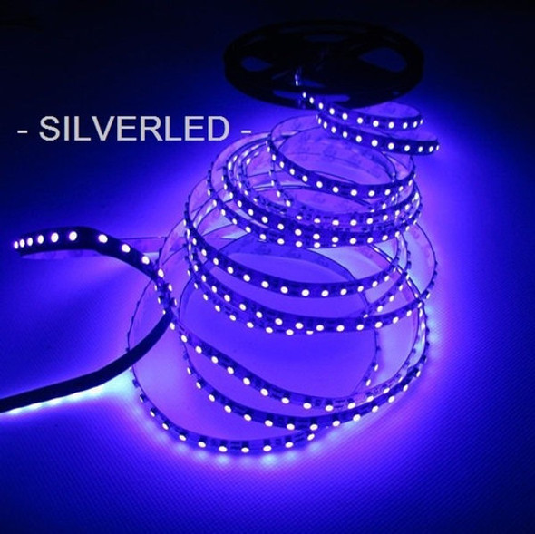 Cinta Led Rollo 5 Metr. Ultravioleta Luz Negra Uv P/exterior 1