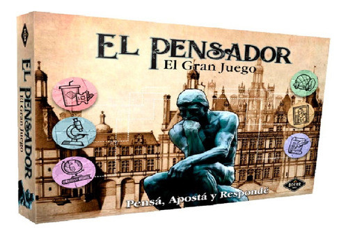 El Pensador El Gran Juego- Juego De Mesa- 1020- Boerr 0