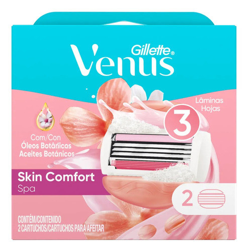 Gillette Venus Spa Repuesto X 2unidades 0