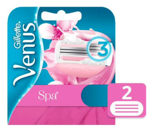 Gillette Venus Spa Repuesto X 2unidades 1