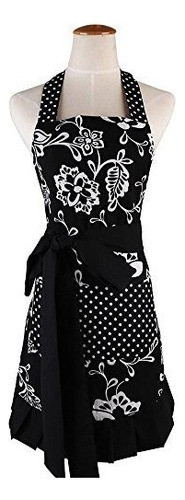 G2plus Delantal Para Mujeres Con Bolsillos Lazos Extra Largo 0