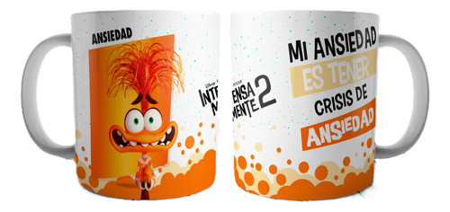 Plantillas Para Tazas Intensamente 2 Diseños Sublimar #t257 0