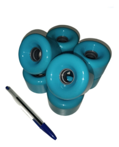 Ruedas Grandes De Skate.pack X 4un.sin Rulemanes.70mm X 40mm 0