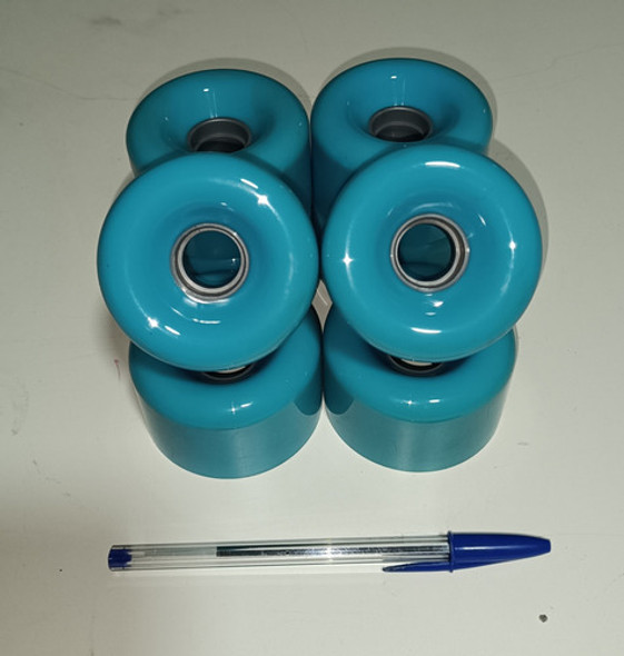 Ruedas Grandes De Skate.pack X 4un.sin Rulemanes.70mm X 40mm 1