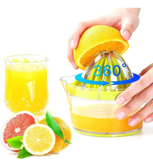 Exprimidor Citricos Manual,  4 En 1, Naranja, Rallador 1 Exprimidor Citricos Manual,  4 En 1, Naranja, Rallador 1