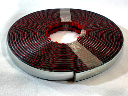 Moldura Cromada Autoadh. Decora Proteccion Auto 20mmx1m M406 0