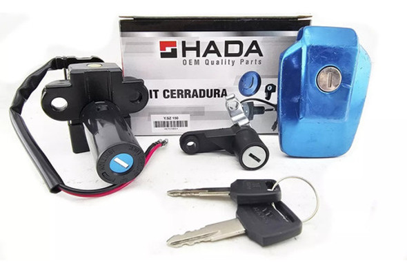 Kit Cerradura Tambor Llave Contacto Asiento Yamaha Sz 150 1