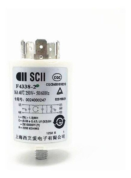 Capacitor Condensador Lavarropas James Electrolux Enxuta 0