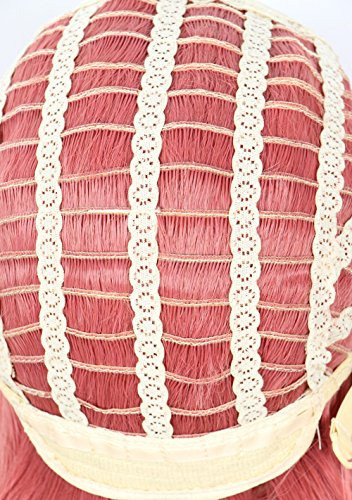 Linfairy Halloween Cosplay Peluca Para Mujer Rojo Con Lazo R 1