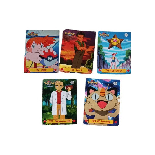 Cartas Pokemon 1 Y 2 Topps, Tv Y Or,precio Por Cada Una 0