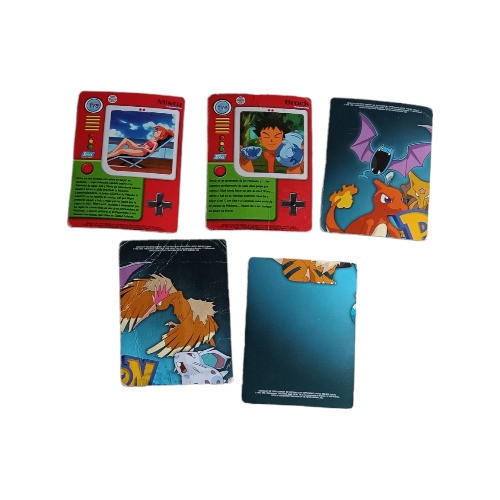 Cartas Pokemon 1 Y 2 Topps, Tv Y Or,precio Por Cada Una 1