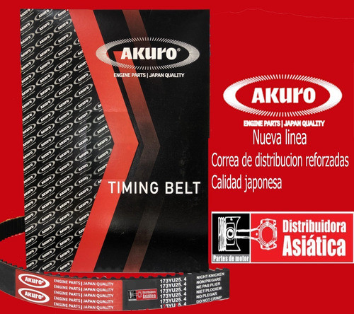 Correa Distribucion Akuro Renault F8q 19 1.9 Diesel 153d 1