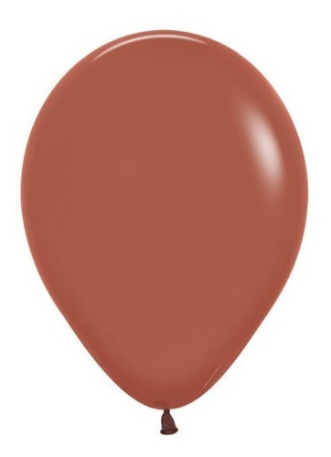 Globos Látex Sempertex R5 Fashion Terracota X20 Unidades 0
