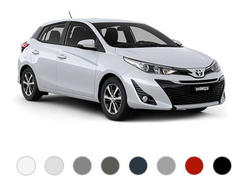 Color De Retoque Toyota Blanco Platinum Perl Yaris 1