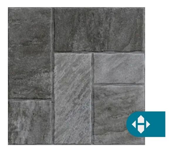 Ceramica Lourdes Mediterraneo Gris Antideslizante 56x56 1ra 1