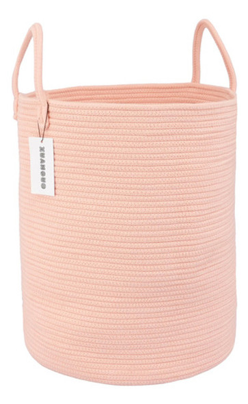 Xuanguo Cesta De Cuerda De Algodon Para Ropa Sucia, Cesta De 0