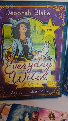 Everyday Witch Oracle En Español+ Libro Guía 0