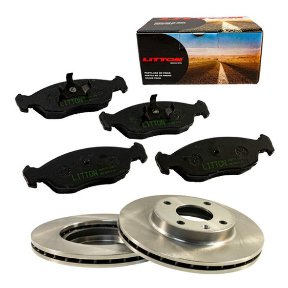 Kit Discos Y Pastillas Chevrolet Corsa 1996-2008 1.6 Delante 0 Kit Discos Y Pastillas Chevrolet Corsa 1996-2008 1.6 Delante 0