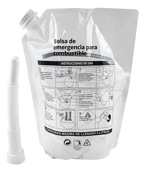 Bolsa Para Liquidos Con Pico 5 Litros 0