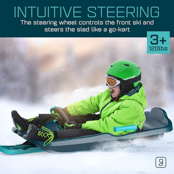 Trineos De Nieve Gizmo Riders Nebula Para Niños - Trineo De 1
