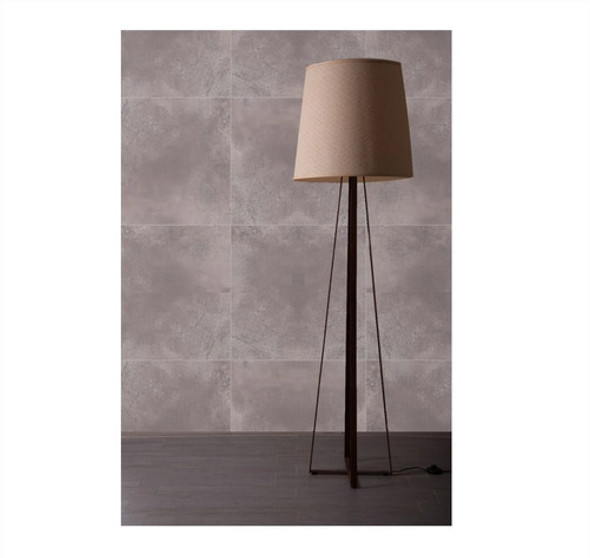 Porcelanato Bauhaus Smoke Cemento 58x58 San Lorenzo Rect 1