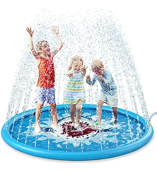 Jasonwell Splash Pad Rociador Para Niños 68  Splash Play Mat 0 Jasonwell Splash Pad Rociador Para Niños 68  Splash Play Mat 0