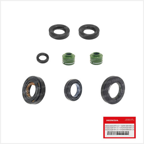 Juego Retenes Motor Honda Invicta Cbf 150 Original Honda B1 0