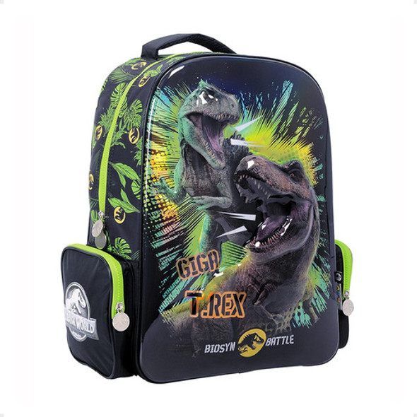 Mochila Escolar Infantil Jurassic World Dino T-rex 43x30 Cm 0 Mochila Escolar Infantil Jurassic World Dino T-rex 43x30 Cm 0