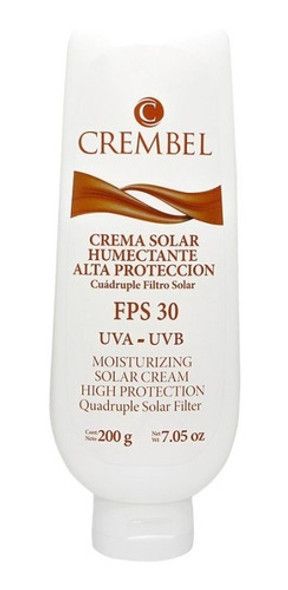 Protector Solar Fps 30 Crembel Factor 30 0