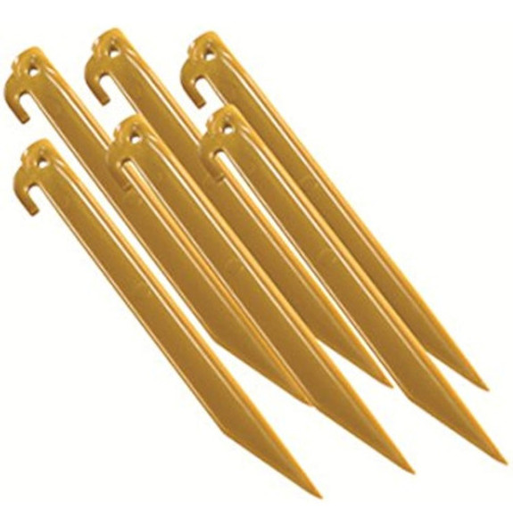 Coleman 9 PuLG. Estacas De La Tienda De Abs 0 Coleman 9 PuLG. Estacas De La Tienda De Abs 0