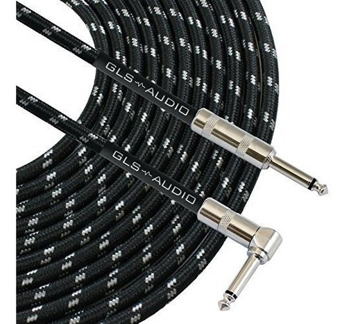 Gls Audio Cable Para Instrumentos De Guitarra De 20 Pies Con 1