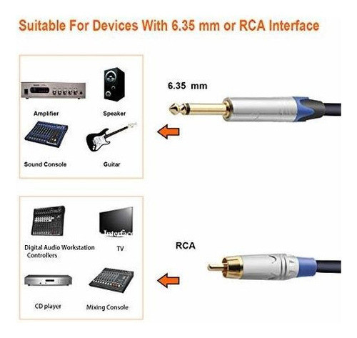 Cables De Conexion De Cable De Interconexion De Audio Estr 1
