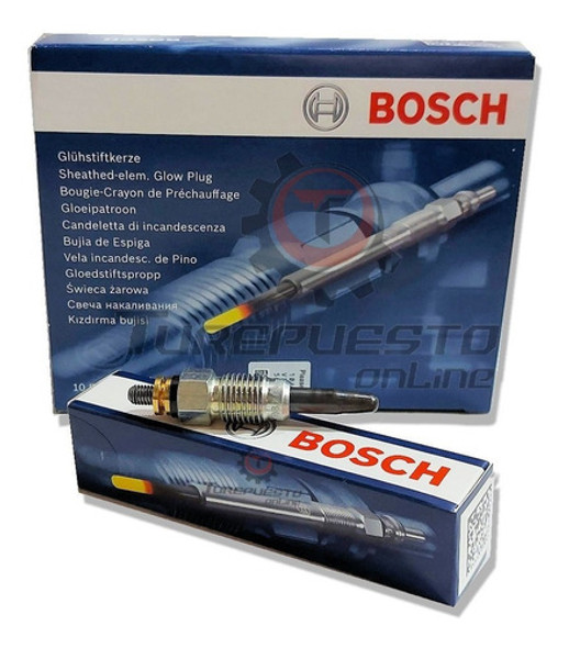 Bujia Bosch Precalentadora Vw Gol Senda Saveiro 1.6 Diesel 0