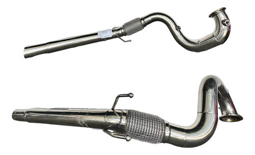 Escape Bajada De Turbo Vw Golf 1.4 Tsi Downpipe Acero Inox 1