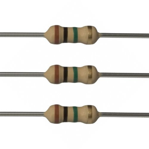 50 Resistencias 2w 1m Ohms 5% Carbon 0