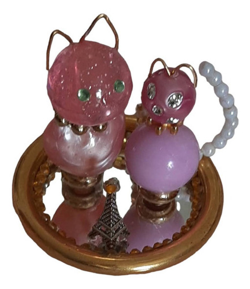 Bandejitas Con Perfumeros Para Casas De Muñecas 0