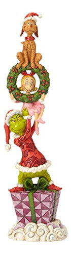 Enesco Dr. Seuss The Grinch By Jim Shore Stacked Characters 0